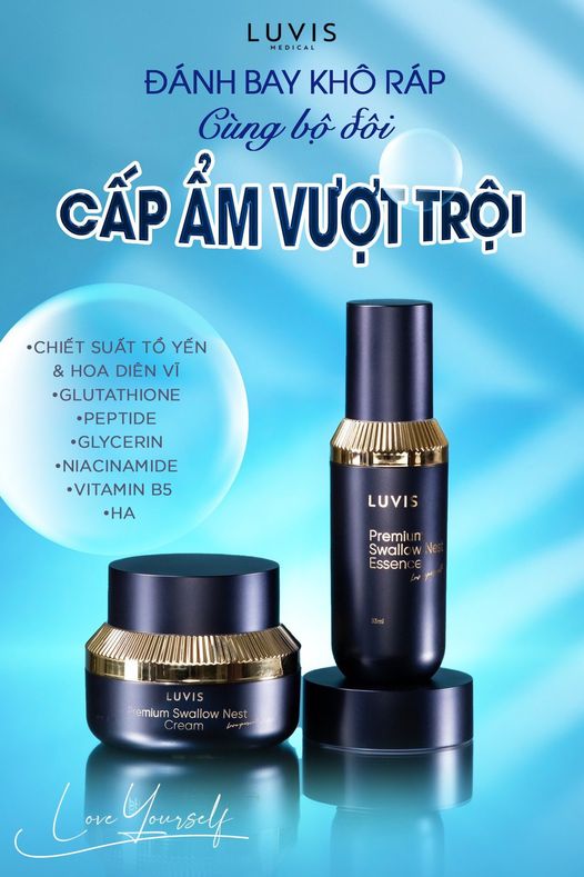 Serum Aqua Bà lão - Kem Face Huyết Sâm bà lão dưỡng trắng