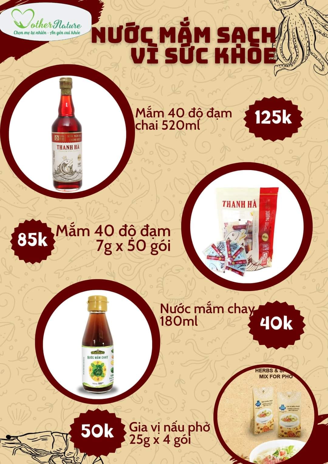 Nước mắm Thanh Hà 40 độ đạm - 520ml