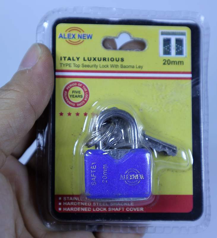 Ổ khóa mini an toàn alex new 20mm siêu bền khóa vali cửa tủ - ổ khóa alex 20mm siêu bền