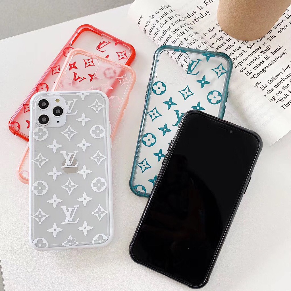 Ốp Dẻo Nhám Trong Suốt Lv Iphone 6 Đến 11 Pro Max