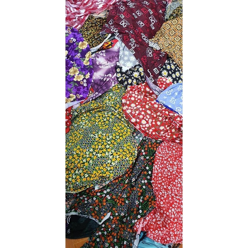 (Vải kg giá rẻ) Vải thun aty, thun poly, thun xốp các loại hàng khúc