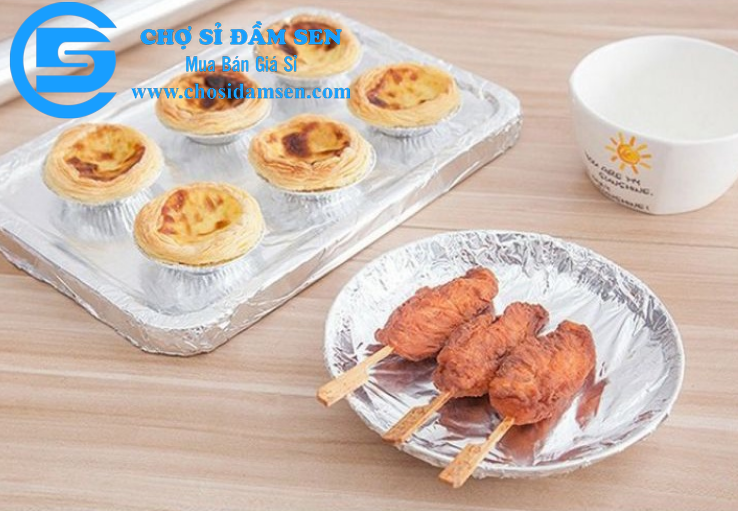 Roll paper silver steak tableware aluminiumg321-giaybac