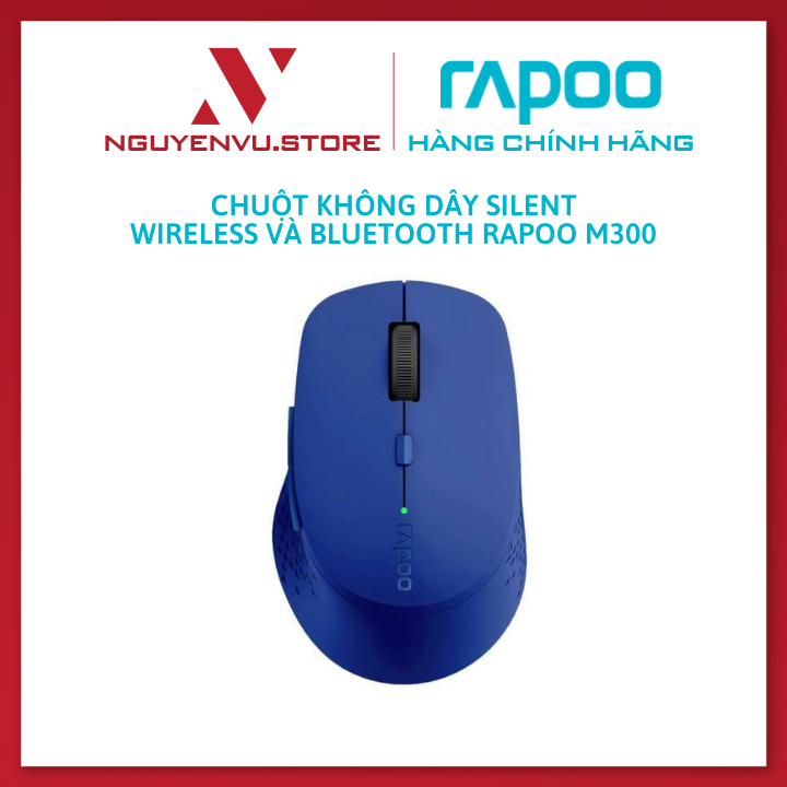 Rapuo M300 silent wireless mouse/Bluetooth-authentic