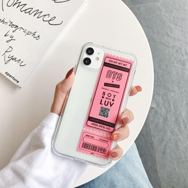 Ốp Lưng Silicon Chống Sốc Simple BT21