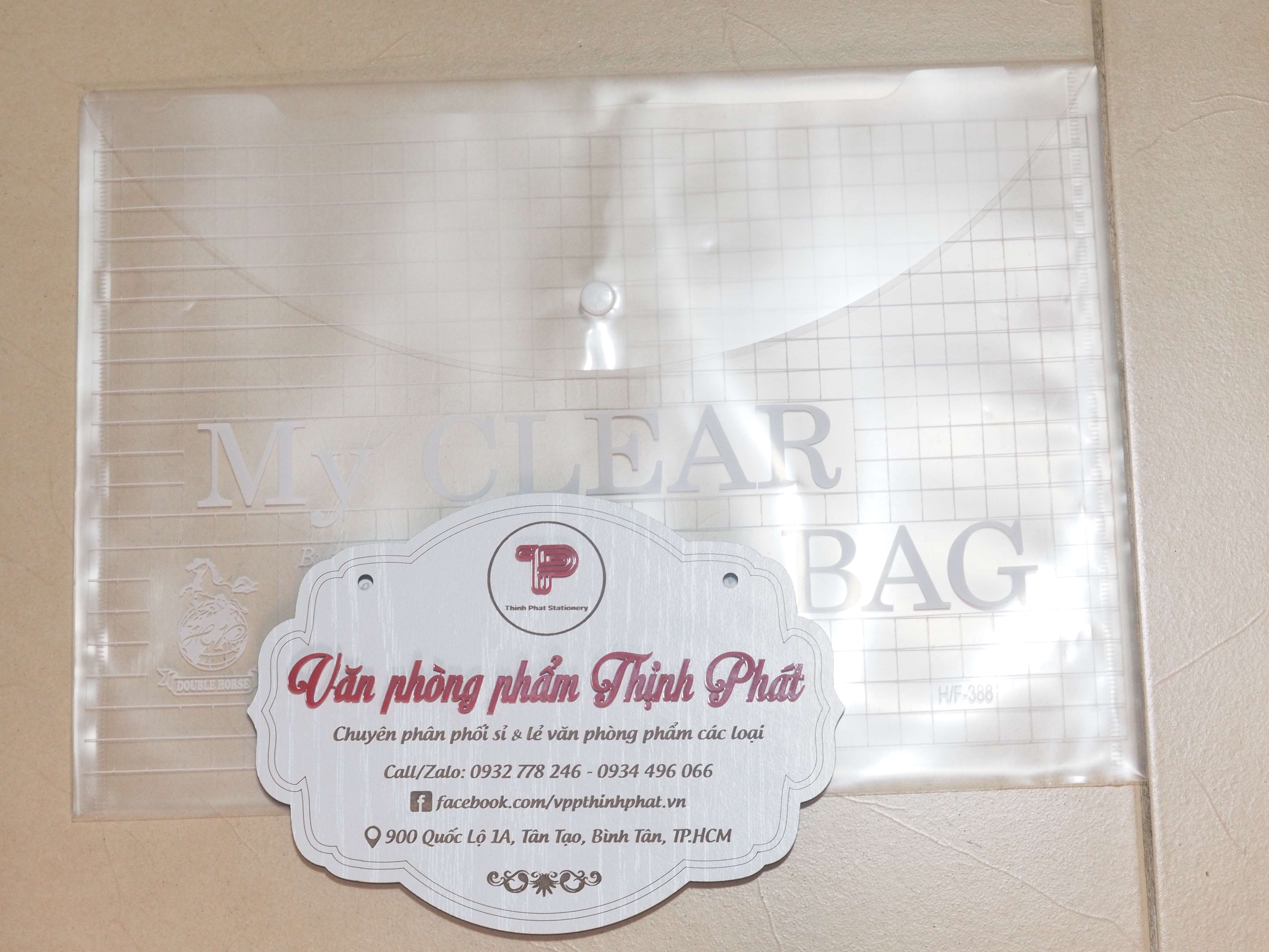 Bìa nút My Clear F4 (12 cái/ 24 cái) - loại dày