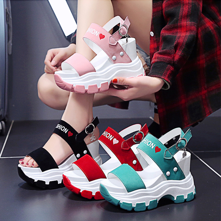 Sandal đế xuồng 10.5cm X445