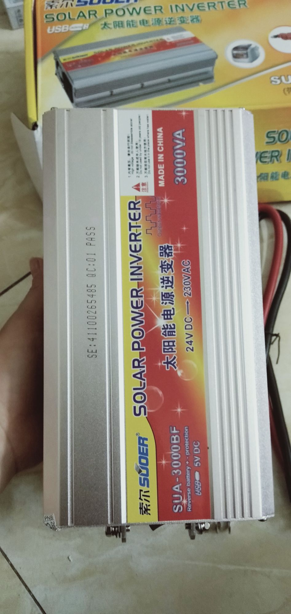 bộ đổi điện 24v lên 220v 3000w