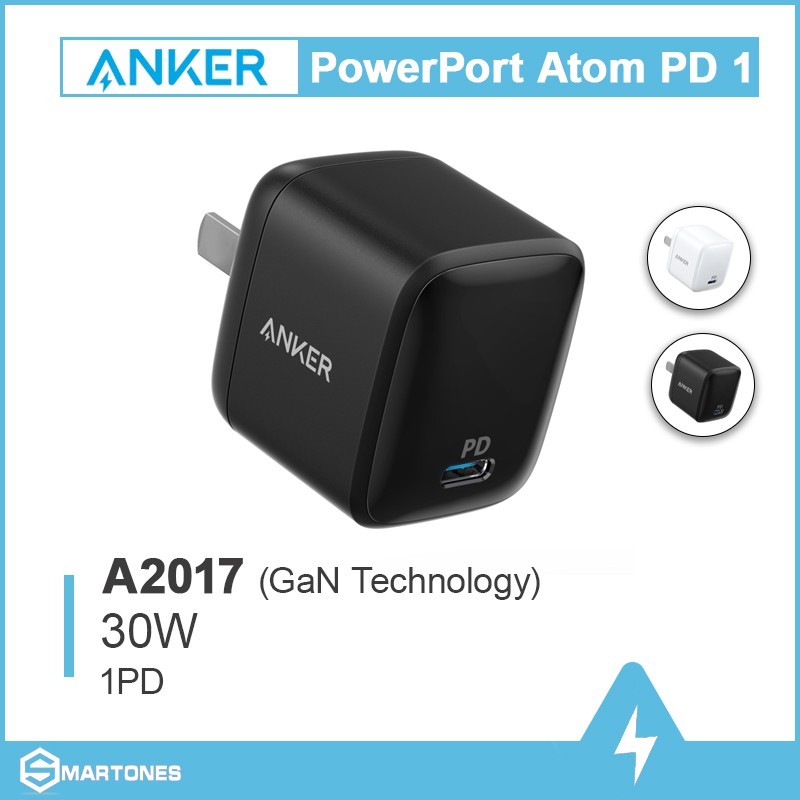 Sạc nhanh Anker PowerPort Atom PD 1 công suất 30w - A2017