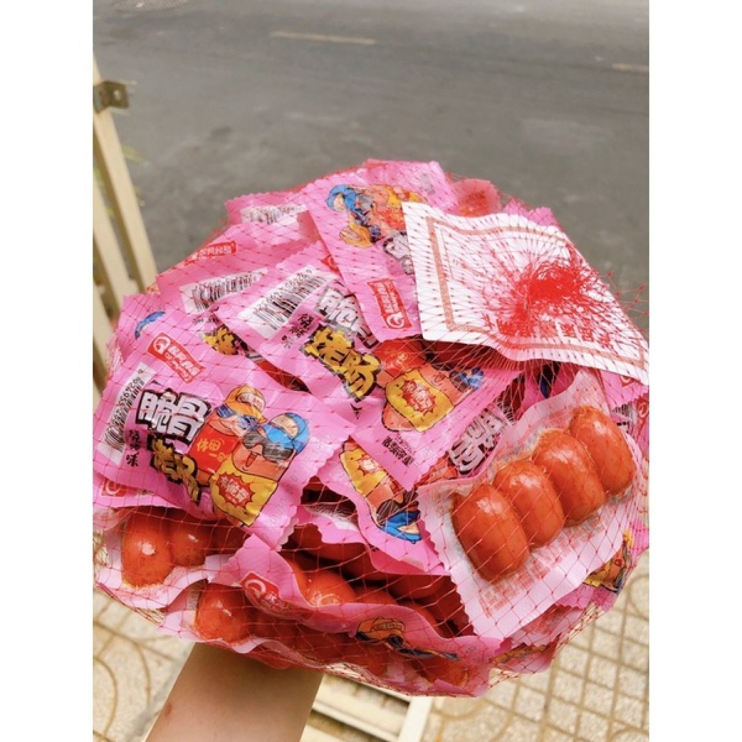 Xúc Xích Sụn 4 Viên - Combo 10 Gói