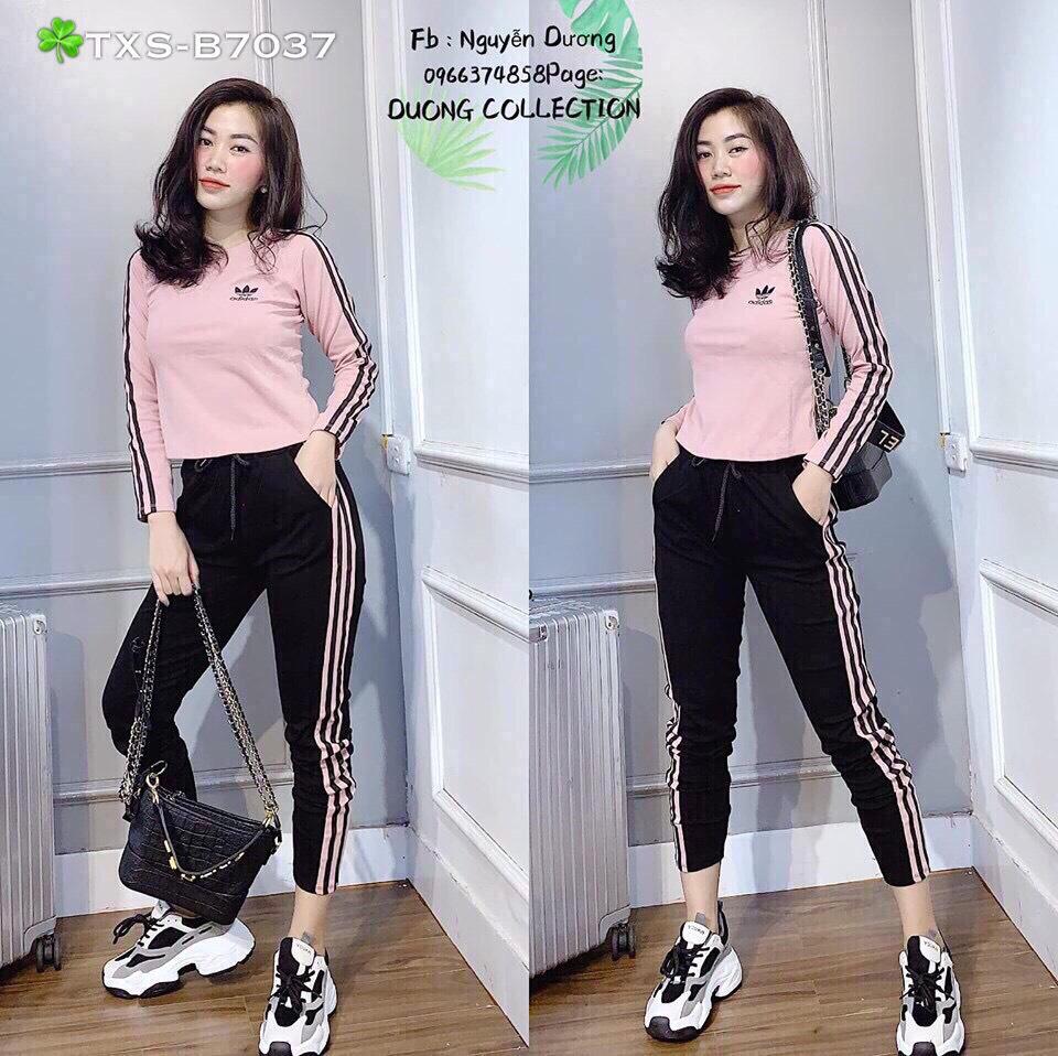 Sét bộ thể thao viền sọc da cá-MTB