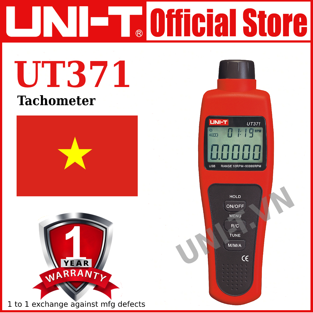 [HCM]UNIT UT371 Tachometer Lazada.vn