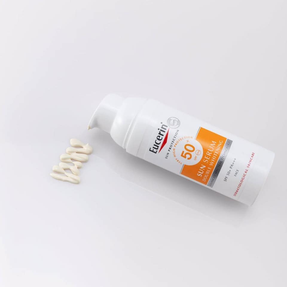 Kem Chống Nắng Eucerin Sun Serum Double Whitening SPF50