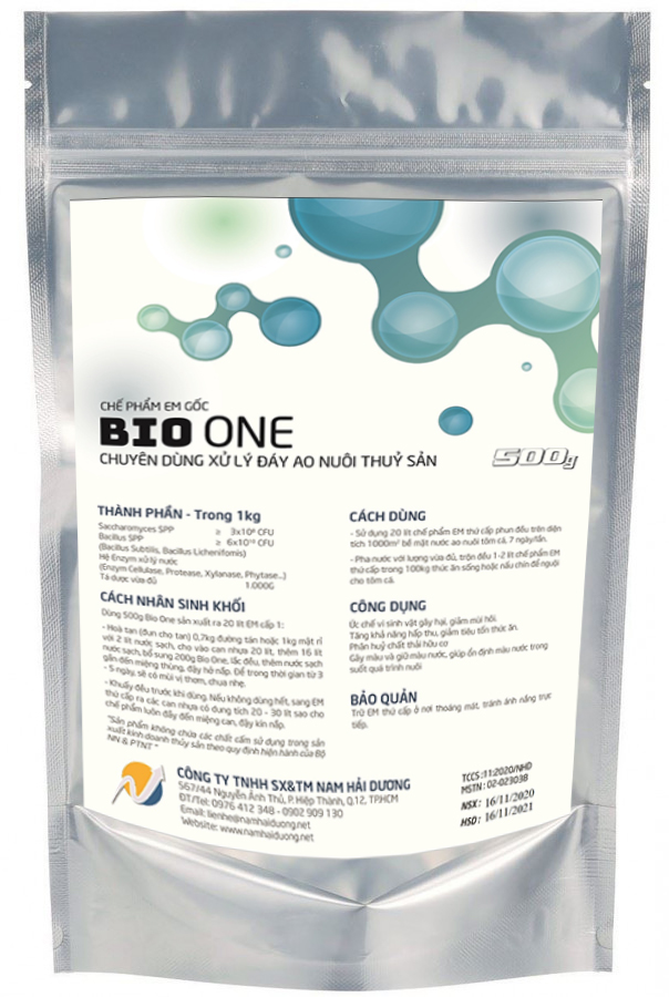 VI SINH EM GỐC BỘT CHO AO NUÔI TÔM CÁ (4 TÚI 500GR)