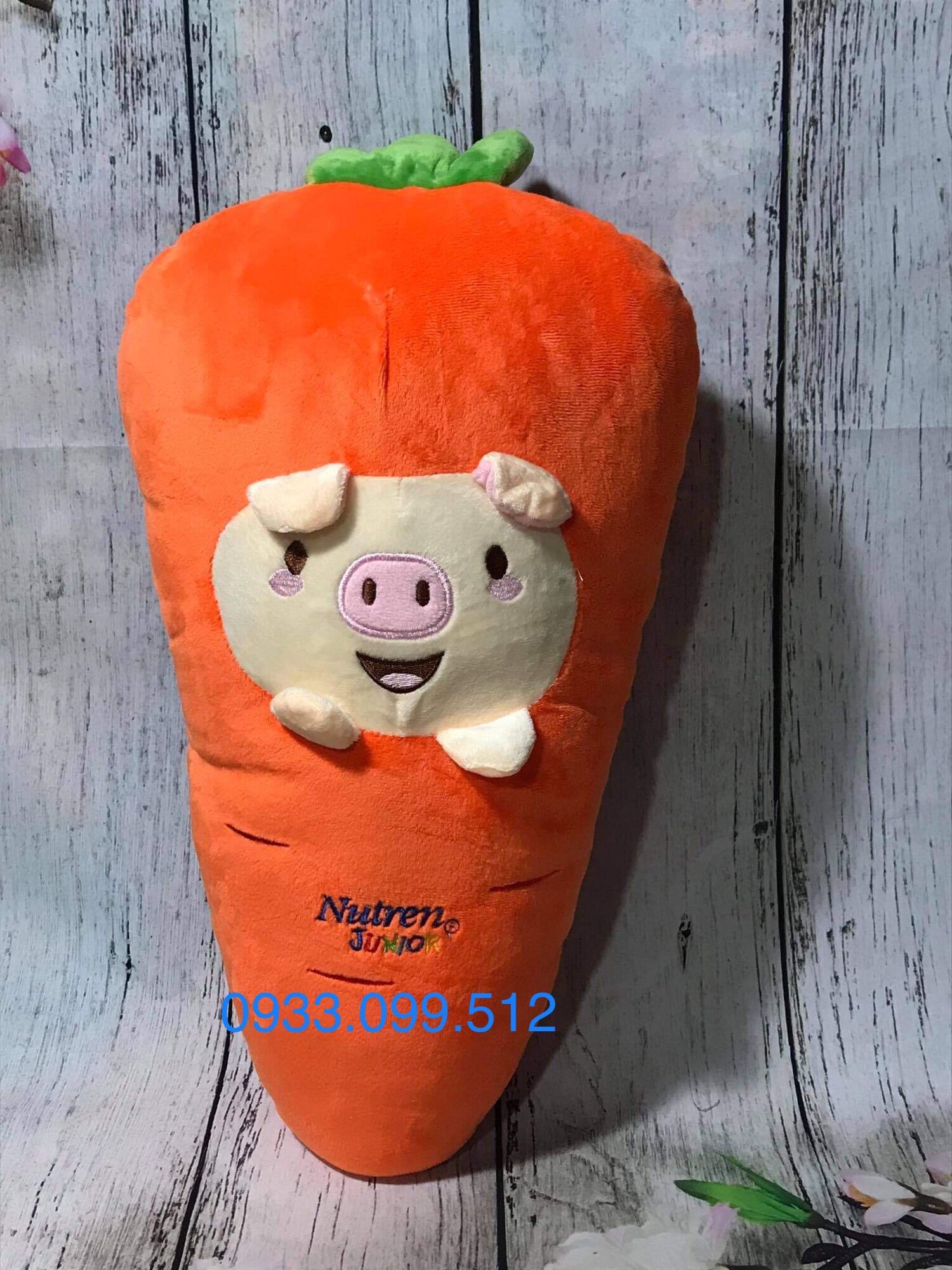 [HCM]Gối ôm cà rốt Nutren cho bé