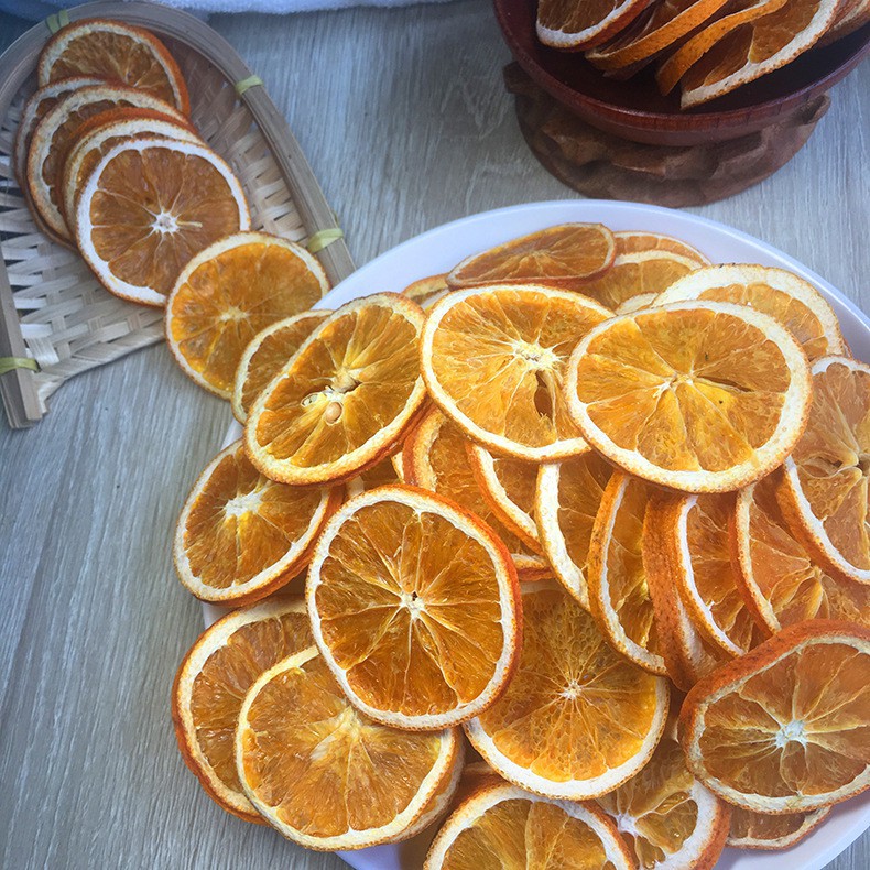 Cam Lát sấy khô vàng ươm cao cấp - Trà Detox