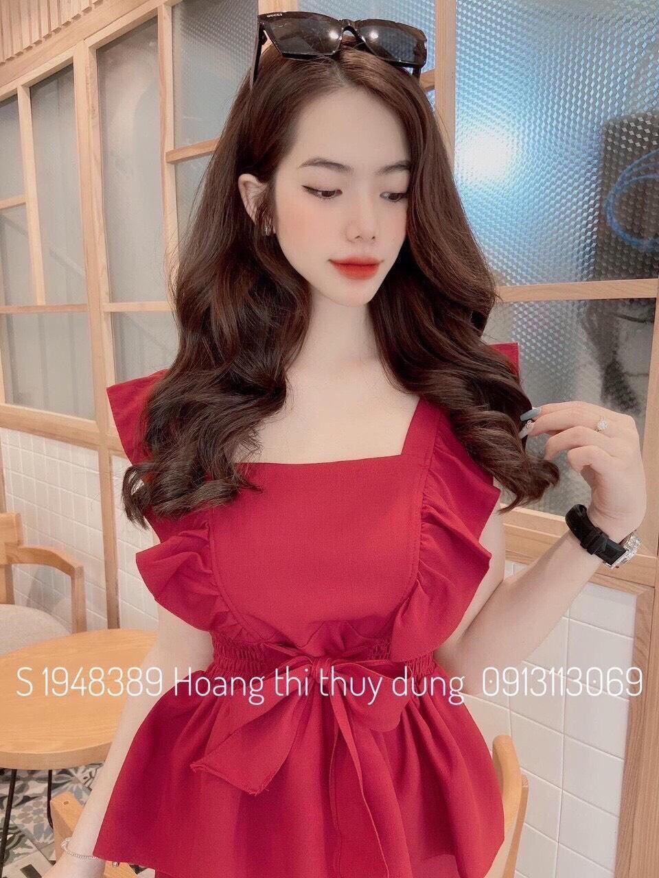 SÉT BỘ NHÚN BÈO CỘT EO SIÊU XINH