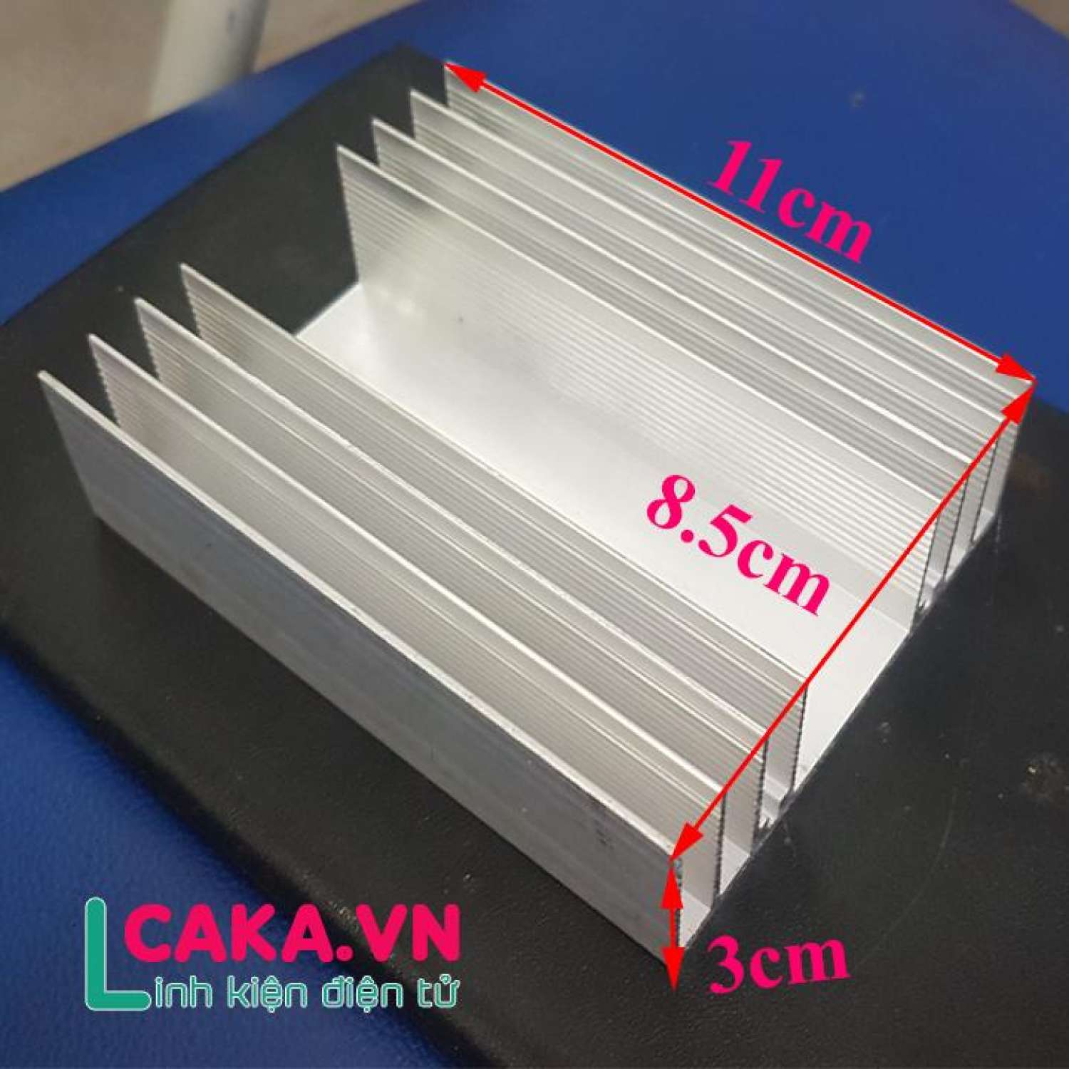 Nhôm tản nhiệt, tản nhiệt nhôm cho âm li 113cm