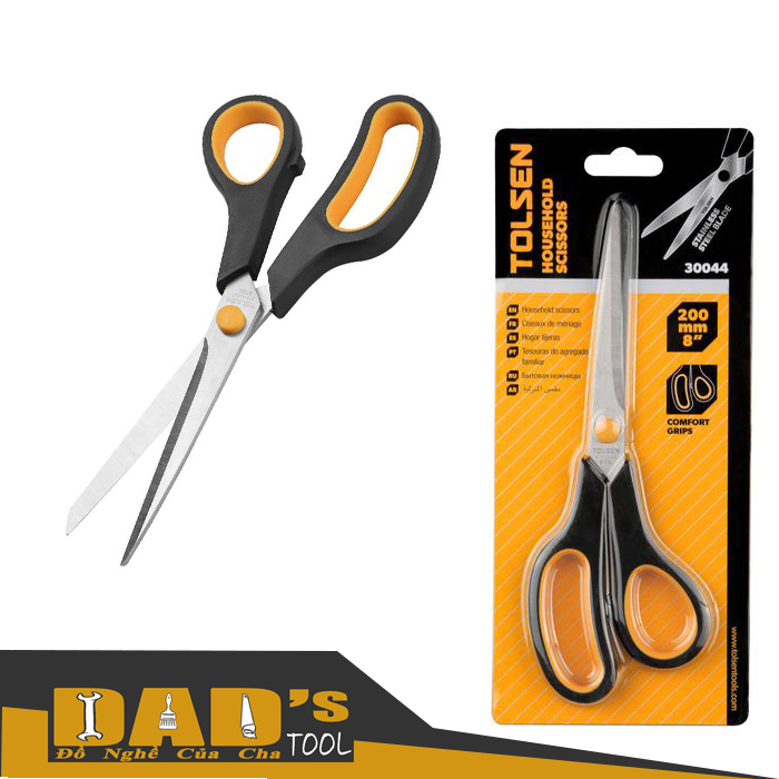[HCM]KÉO GIA DỤNG 8"/200mm TOLSEN 30044