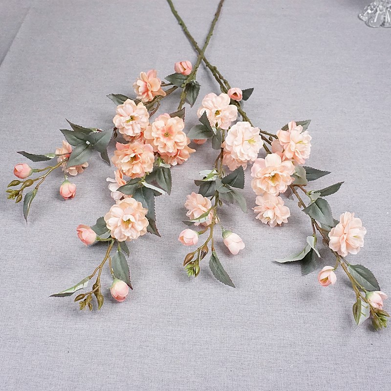 Hoa Trà dài 90cm, Hoa Đào Nhật loại đẹp 024