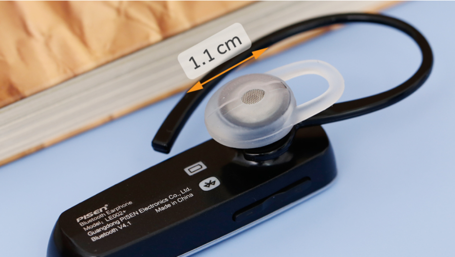 Tai nghe Bluetooth Pisen LE002+ Đen (Chính hãng)