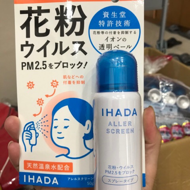 Xịt Kháng Khuẩn Ihada Nhật Bản 50G
