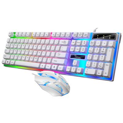 Bộ phím + chuột giả cơ chuyên Game G21 led 7 màu đẹp tiện dụng