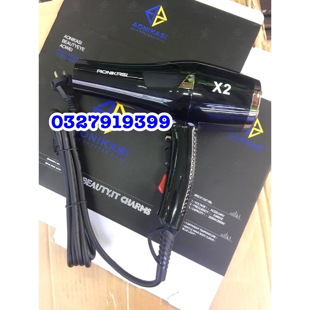 Máy sấy tóc 2 chiều nóng lạnh X2 2500W