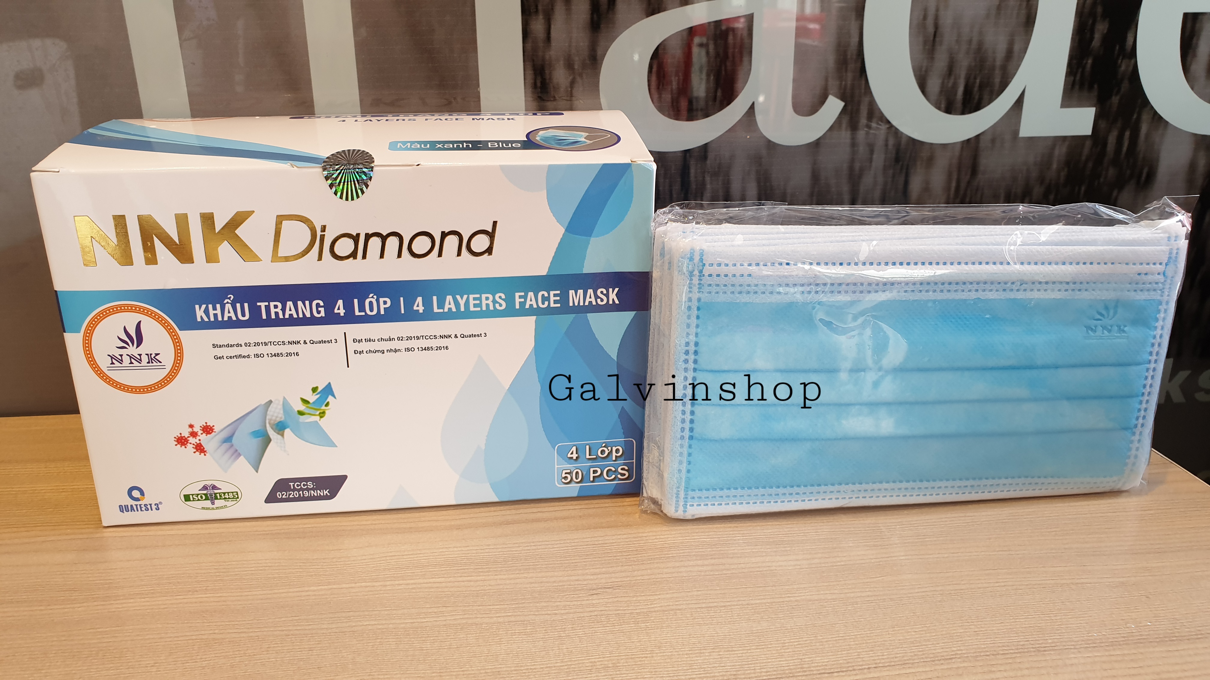 Khẩu trang kháng khuẩn 4 lớp NNK