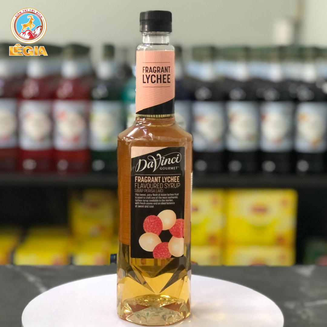 SIRO DAVINCI VẢI 750ML - DAVINCI LYCHEE SYRUP