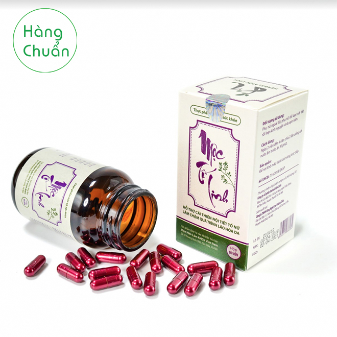 Hàng Chuẩn - Viên uống tăng nội tiết tố nữ Mộc tố linh - Hộp 60 viên chiết xuất Nano Mầm đậu nành tự nhiên
