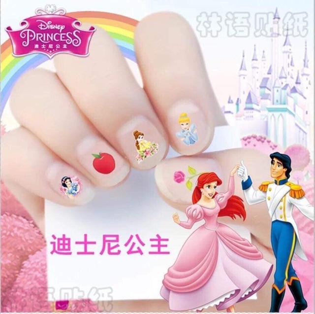 Combo 5 Vỉ Sticker dán móng tay cho bé