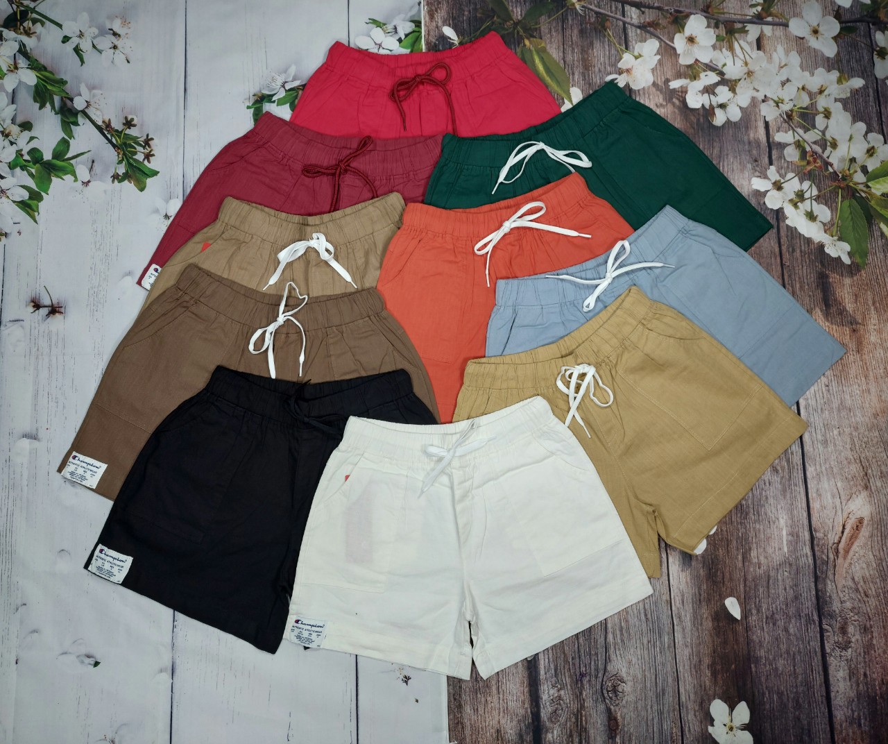 Quần Đùi Short Kaki Co giãn Lưng Thun Có Dây Rút Size Từ 48-80kg