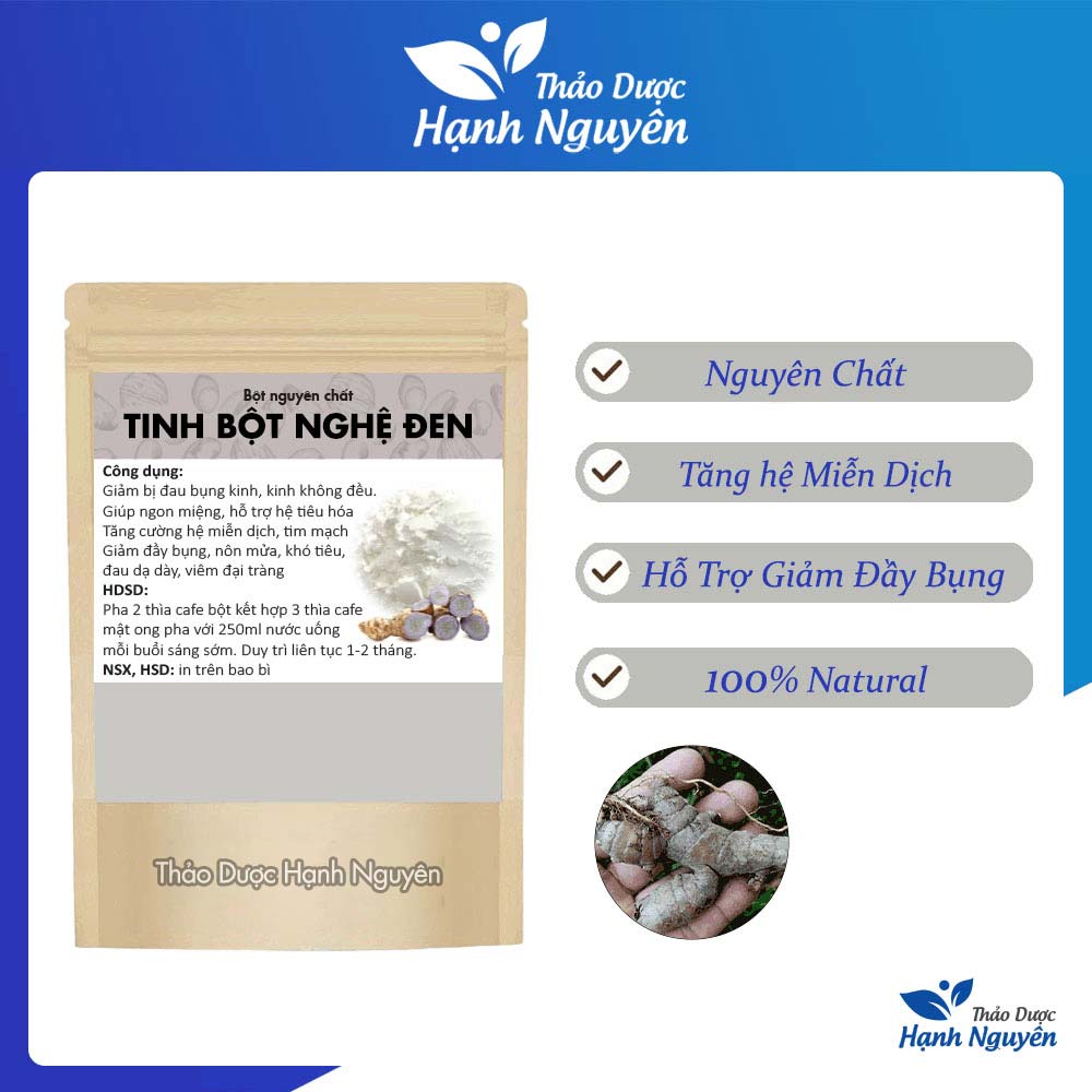 Tinh Bột Nghệ Đen 100g - 150g