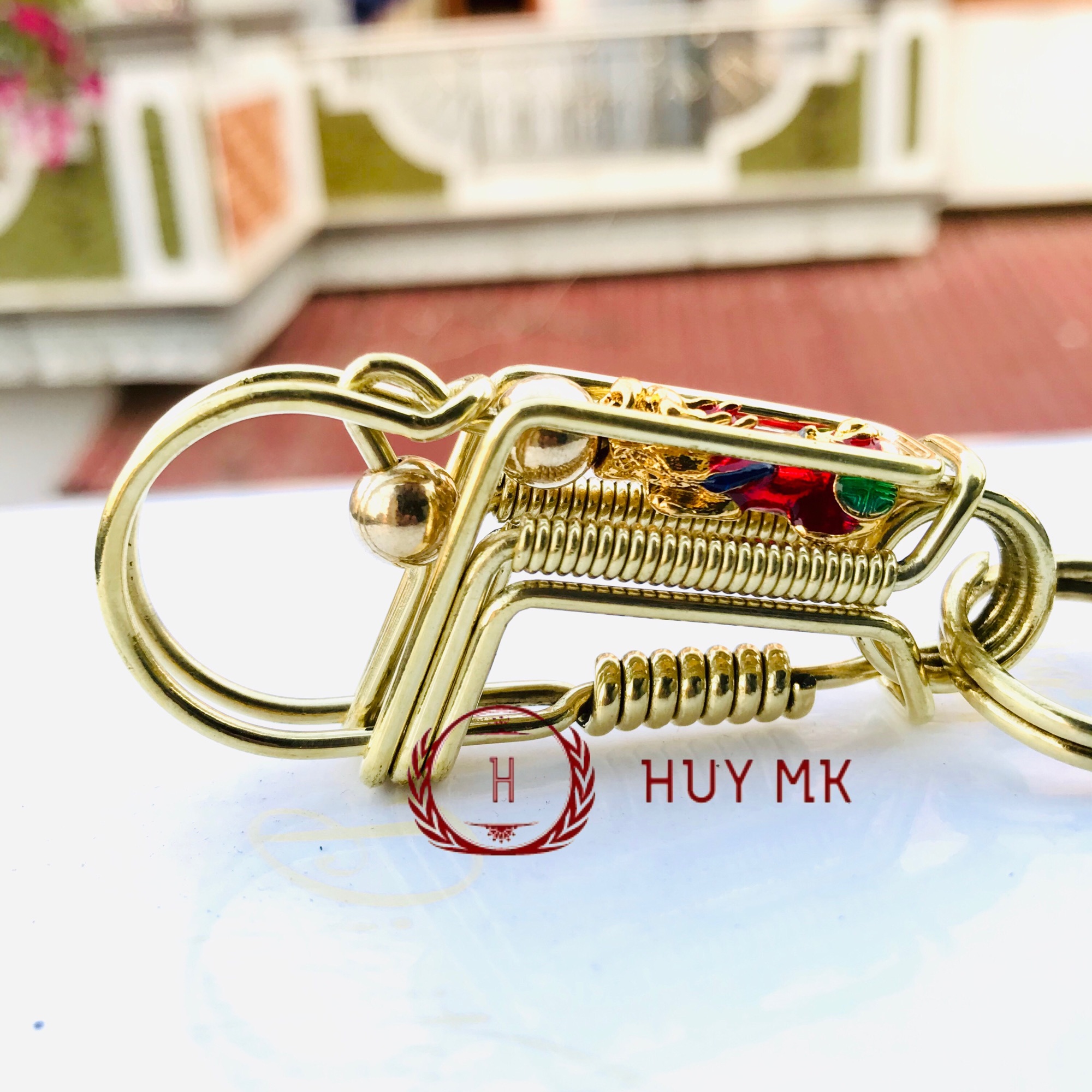 Móc khoá thủ công tỳ hưu thiên lộc