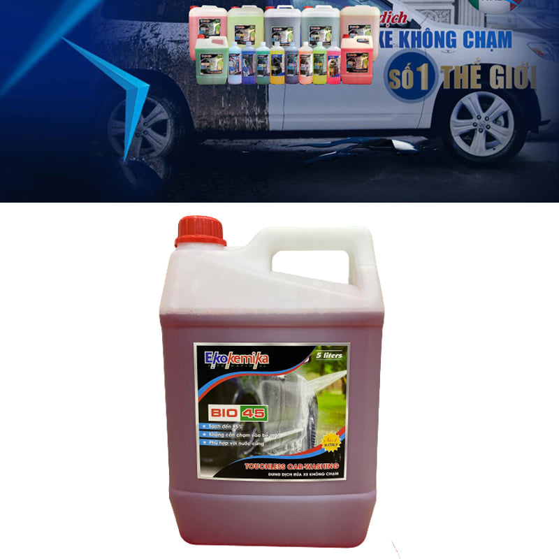 Nước Rửa Xe Không Chạm Cao Cấp Bio 45 - 5L