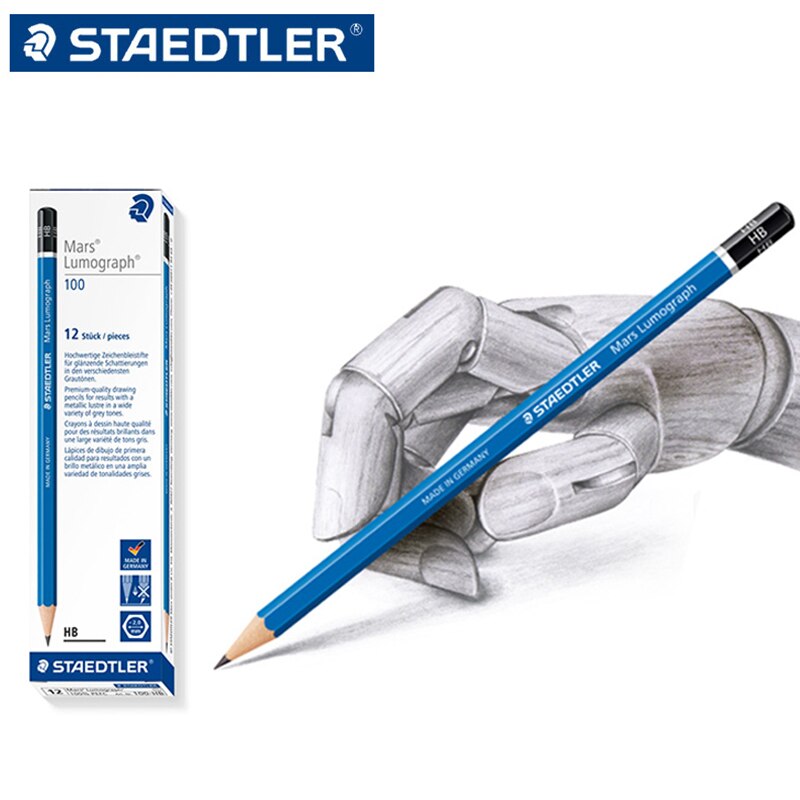 [HCM]BÚT CHÌ PHÁC THẢO XANH STAEDTLER (STAEDTLER MARS® LUMOGRAPH® 100)
