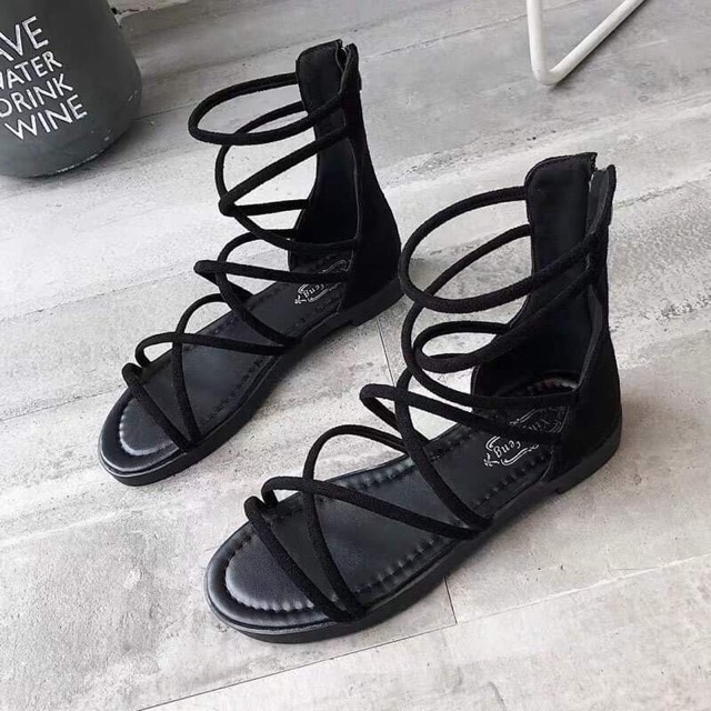 Giày sandal chiến binh cổ cao SD-0302