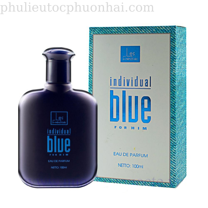 💼 Nước Hoa Nam Les Frénchisés Blue For Him 100ml – Mạnh Mẽ, Lịch Lãm, Cuốn Hút