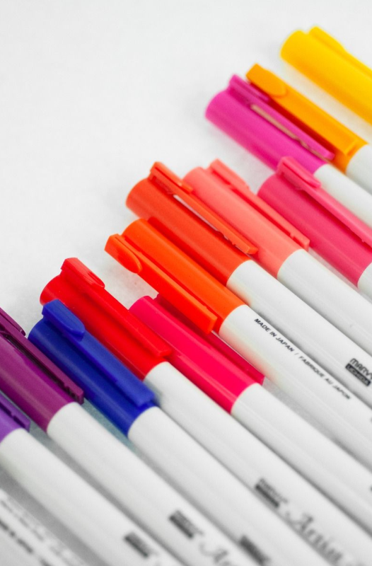 Bút cọ màu Marvy Artist Brush 1100 (Summer series)