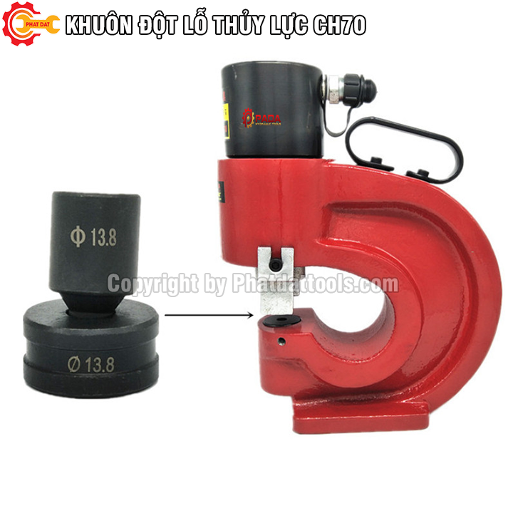 Khuôn đột lỗ tròn cho máy đột thủy lực CH-70
