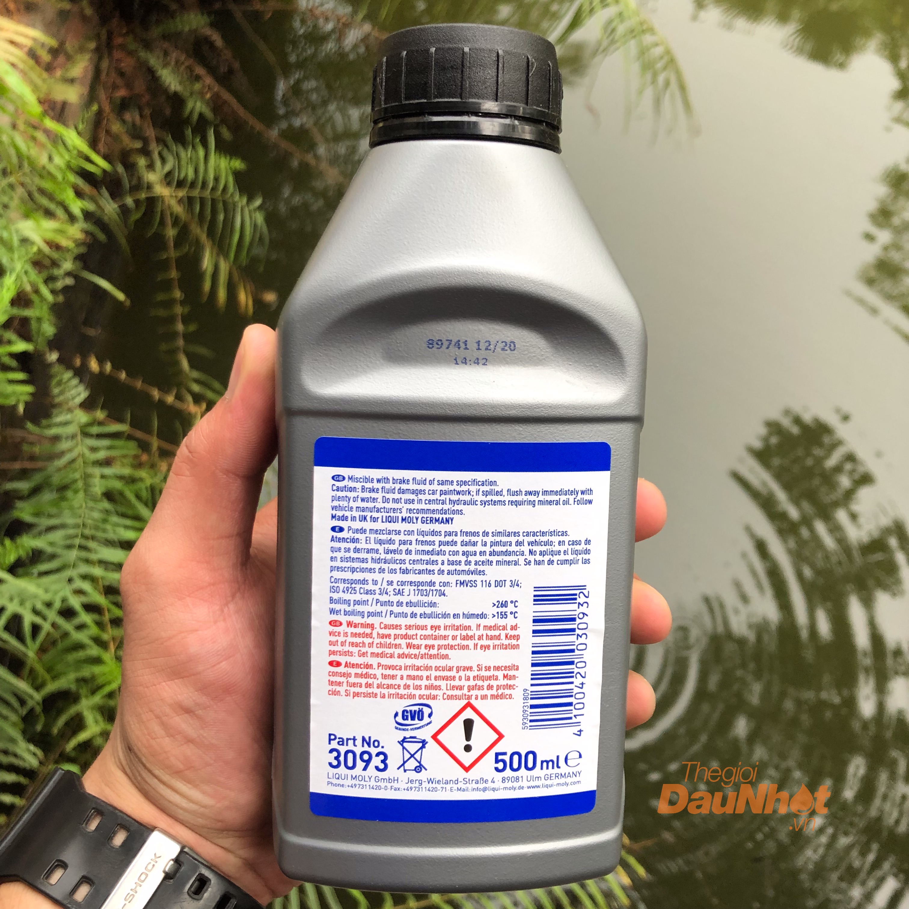 DẦU THẮNG PHANH LIQUI MOLY DOT 4 500ML