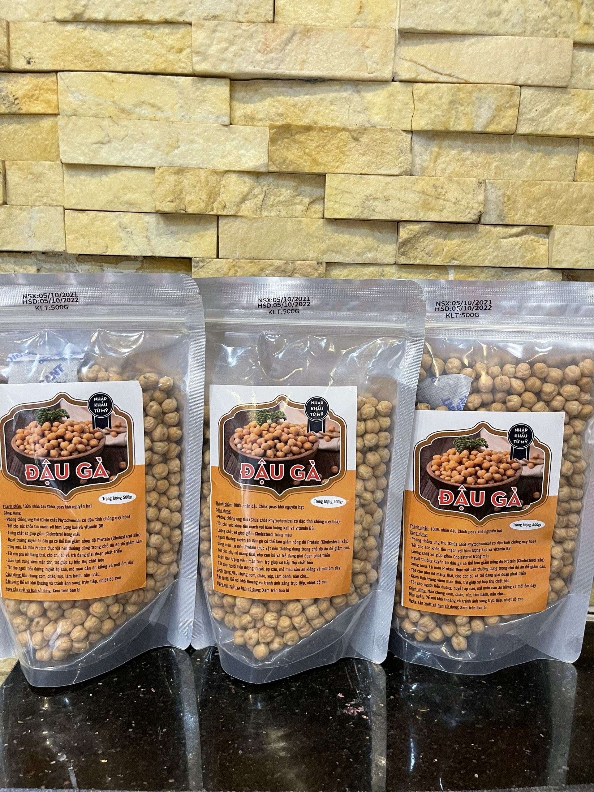 ĐẬU GÀ NHẬP KHẨU MỸ GÓI 500G