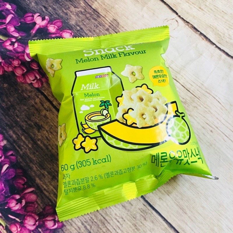 [4 Vị] Bánh Snack Ngôi Sao Heyroo Hàn Quốc 60gr