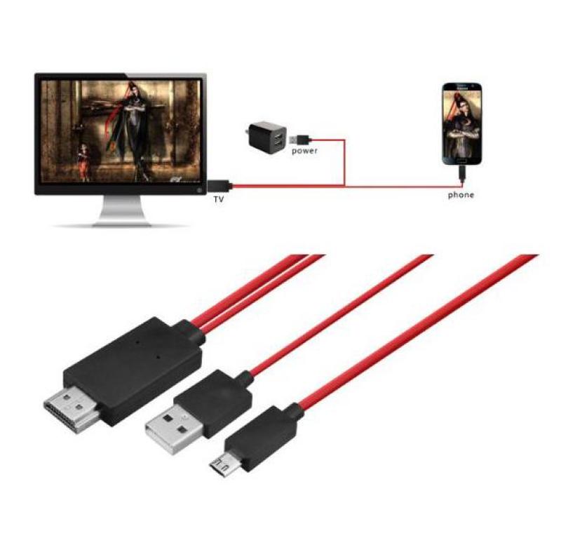 Bảng giá [SALE] Cáp HDMI cho điện thoại Android kết nối với Tivi đa năng hỗ trợ lightning-micro-typeC