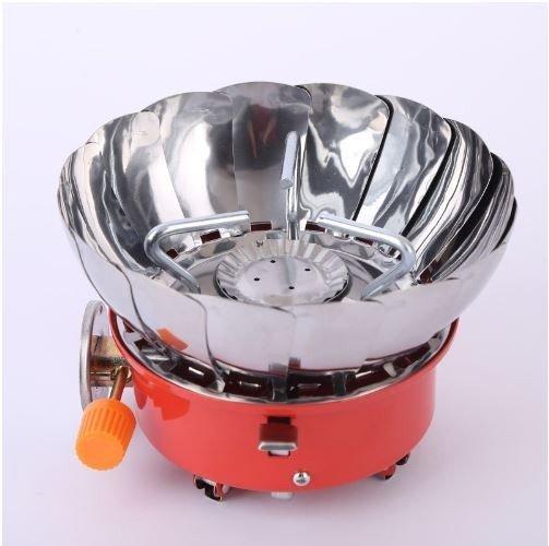 Bếp ga mini chắn gió xếp gọn du lịch tiện lợi