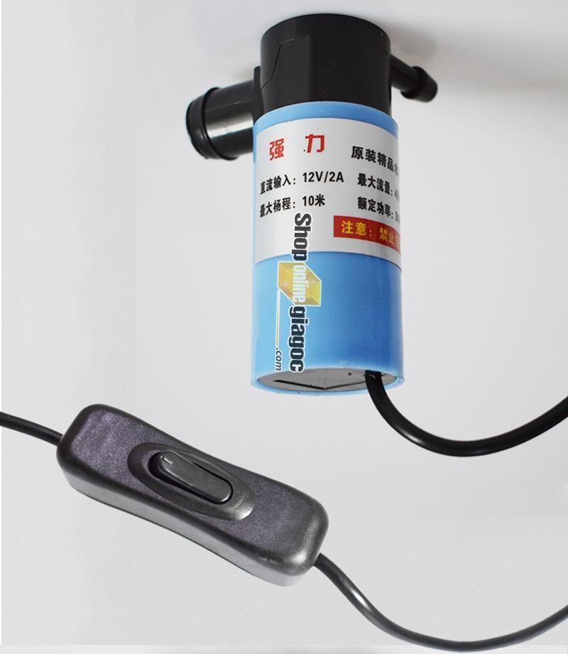 Bơm nước mini 12v cho máy cắt tường cho bể cá-tiện lợi