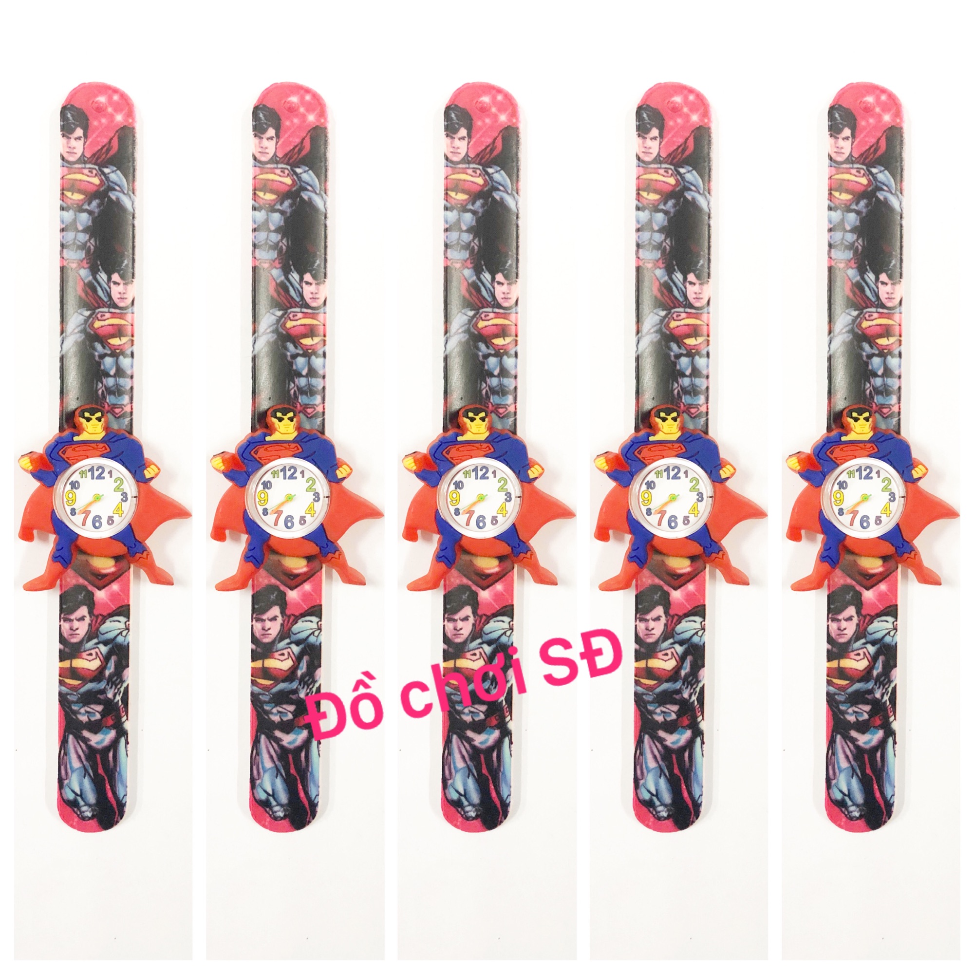 Đồng hồ siêu nhân super man- 1 cái