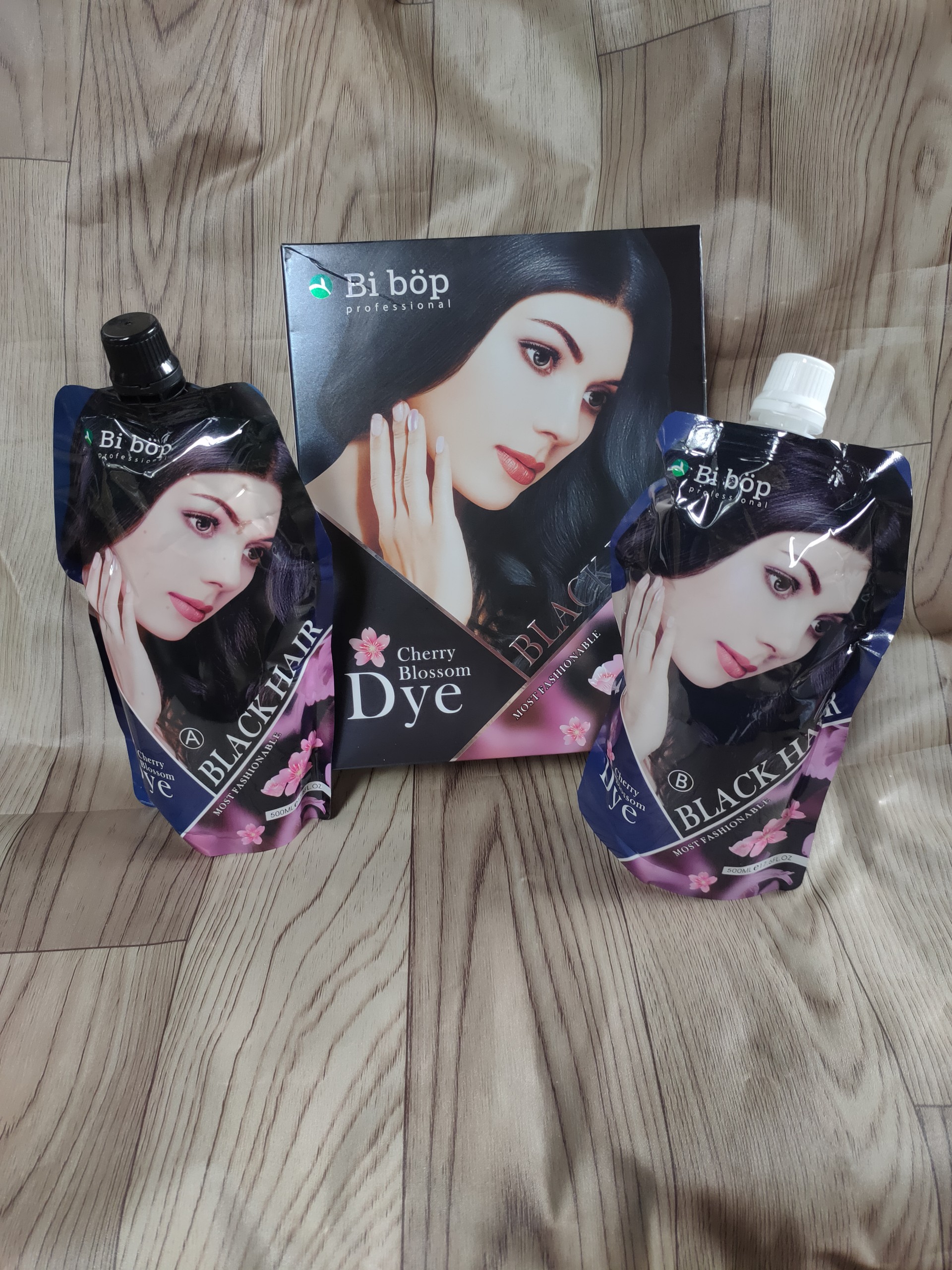 Nhuộm đen phủ bạc BIBOP 500ml