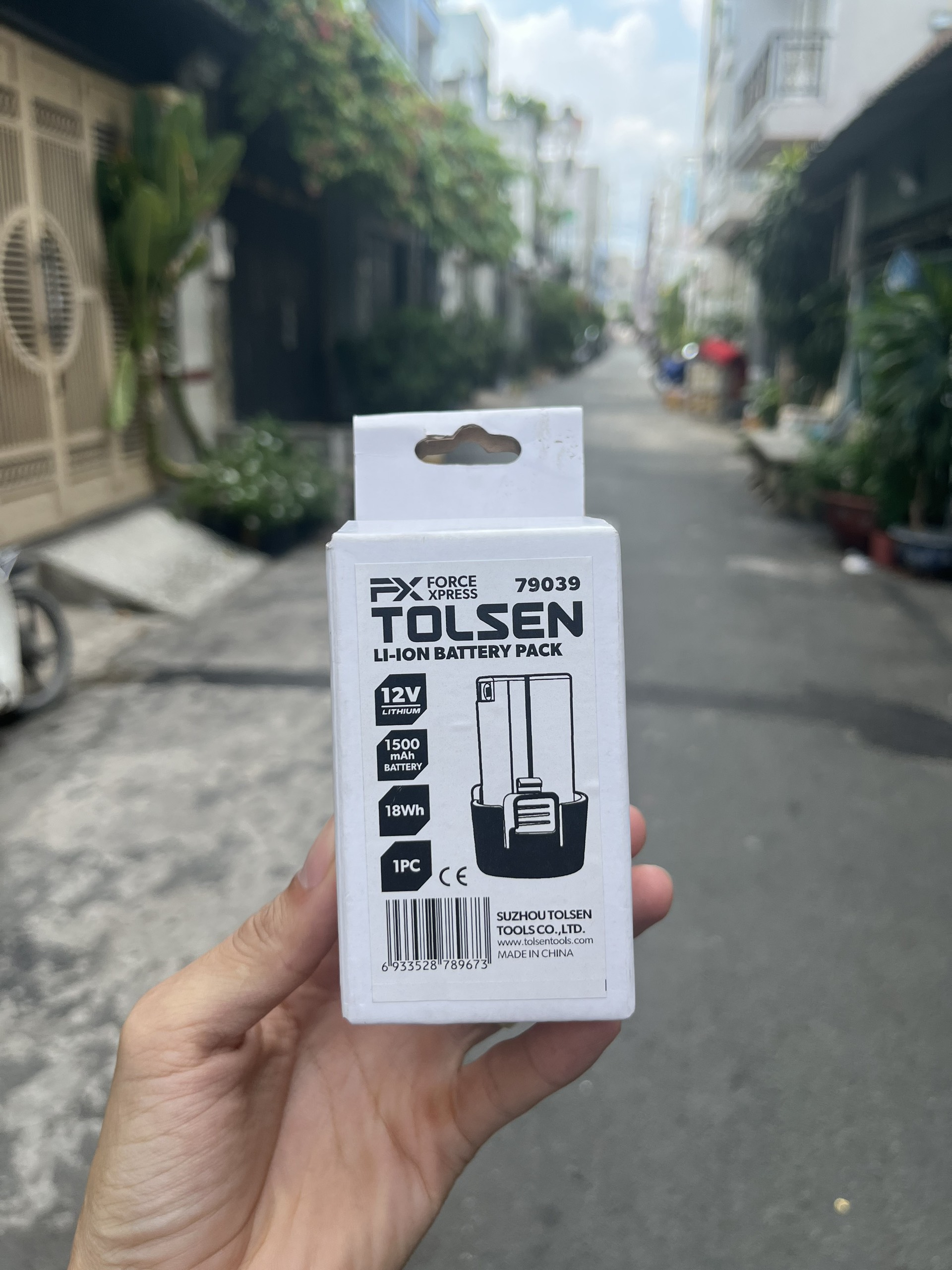 Pin tolsen 12v 1.5ah 79039