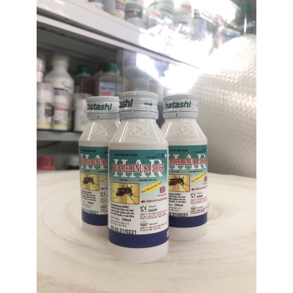 [ Thuốc diệt muỗi Har Permerinusa 500Ec - chai 100ml ]